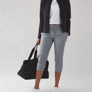 Lululemon dance studio crop in grey US 6